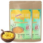 Alla's Posh Flavors™ Nutritional Yeast Flakes | Vegan | Gluten-Free | Soy-Free | Unfortified | Imported from Europe | (100g x Pack of 2)