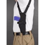 DeSantis Dragonfly Vest Style Vertical Shoulder Holster V84, Ambidextrous, Black