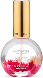 Blossom Scented Cuticle Oil, Infused with Real Flowers, Hydrating, Moisturizing, Strengthening, Made in USA, 0.92 fl. oz, Rose