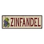 Zinfandel Sign Grapes Wine Kitchen 