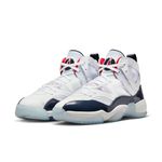 Nike Air Jordan Jumpman Two Trey, Men's Shoes, White/Navy-university Red, 10