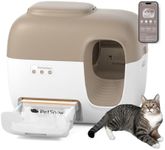 PetSnowy Automatic Cat Litter Box Self Cleaning with Zero Odor Control System, Auto-Packing Robot Litter Box with Smart App Control, Large Cats & Multiple Cats (2025 Premium Version)