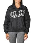 PUMA Women's Feel It Windbreaker, Black, M