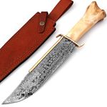 HUN-9976 Handmade Damascus Steel 16 Inches Hunting Knife