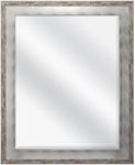 MCS Wall Mirror, 47694, Brushed Silver, 28x34 Inch Overall Size,