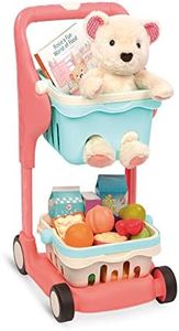 B. BX2054C1Z Musical Shopping Cart & Plush Bear, Multi-Color