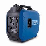 Scheppach SG2500i Petrol Inverter Generator, 2000W Max, 1600W Rated, 79cc 4-Stroke, USB & 230V