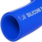 16mm x 24mm Silicone 2 Ply Rubber Flexible Hose 1 Metre Heater Radiator Coolant Vacuum Water Air Tubing Blue