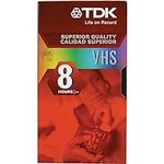 TDK T-160 VHS Video Tapes - 10 Pack