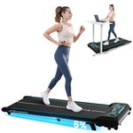 CITYSPORTS Walking Pad with 6% Incline,Under Desk Treadmill for Home,1-6KM/H Walking Running Machine with LED Display,Remote Control,Bluetooth,Non-Assembly