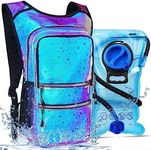 CITCAR Hydration Pack, Water Backpack with 3L Hydration Bladder Lightweight Insulation, Festival Essential, Rave Hydration Backpack, Hydropack Backpack for Rave, Hiking, Biking, Running, Festival Gear