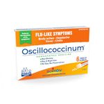 Boiron Oscillococcinum 6 Doses, Homeopathic Medicine for Flu-like Symptoms; Reduces the duration of flu-like symptoms such as body aches headaches fever and chills; Kosher