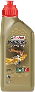 CASTROL Power1 R 4T 10W-50, Huile Deux-Roues Moteur 4 Temps, 1L