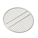 Onlyfire Stainless Steel High Heat Charcoal Fire Grate for X-Large Big Green Egg, 17-inch