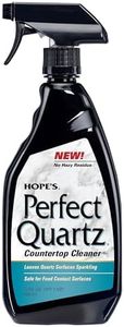 HOPE'S Perfect Quartz Countertop Cleaner, No Hazy Residue, Streak-Free, Safe on Food Contact Surfaces, Fragrance-Free, Sunscreen-Free, Counter Cleaner for All Brands of Quartz, 23 Fl Oz