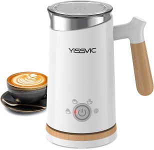 YISSVIC Electric Milk Frother – Automatic Foam Maker for Coffee