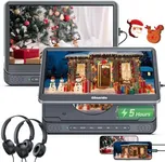 GOnavidio 12" Dual Car DVD Players 