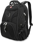 SwissGear 1900 Scansmart TSA 17-Inch Laptop Backpack, Black