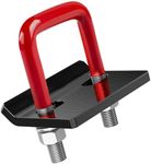 Hitch Tightener for 1.25" and 2" Hitches LIBERRWAY 304 Stainless Steel Red Hitch Tightener Anti-Rattle Stabilizer Rust-Free Heavy Duty Lock Down Quiet- Red Protective Anti-Rust Coating