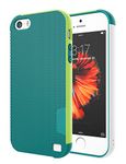 Jeylly iPhone 5S Case, iPhone SE Case, iPhone 5 Case, [3 Color] Slim Hybrid Impact Rugged Soft TPU & Hard PC Bumper Shockproof Protective Anti-slip Case Cover Shell for Apple iPhone 5/5s/SE - Green