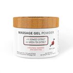 Nuru Massage Gel Powder 40g, Massage Lotion for Massage Therapy with Seaweed and Green Tea Extract, Paraben and Glycerine free, Makes 4 Litre, Made in Japan