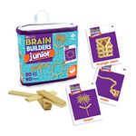 Mindware | KEVA: Brain Builders Junior | Children's Brainteaser | Ages 4+ | 1+ Players