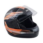 Skylon Zigma Pl Full Face ISI Certified Helmet with Scratch Resistant Visor #RIDEBOLD