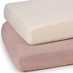 lulumoon Mini Crib Sheets Muslin: P