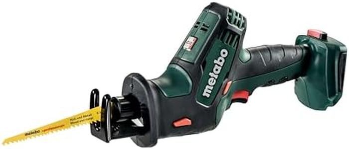 Metabo Akku-Säbelsäge SSE 18 LTX Compact – 602266890 – 18 V – Leicht, extrem handlich und ideal für schwer zugängliche Stellen – Ohne Akku und Ladegerät