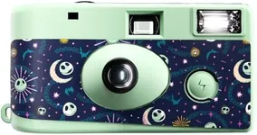 Disney Jack Skellington Disposable Camera with Flash – 20 Exposure Film – Jack Skellington Gifts for Women, Men and All Fans of Tim Burton’s The Nightmare Before Christmas