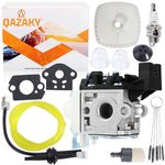 QAZAKY HT235 HC-152 Carburetor Compatible with Echo HC152 HT232 Shindaiwa Hedge Trimmer HC-2210 HC-2810 HC-3810 HCR-161ES HRC-171ES DH232 DH235 Zama RB-K92A RB-K92 A021001671 A021001672 A021004740