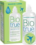 Biotrue Multi-Purpose Travel Contact Lens Solution, 100 ml Flight Pack, Cushions and Rehydrates Soft Contact Lenses Comfortable Wear-Condition, Clean, Remove Protein, Disinfect and Rinse