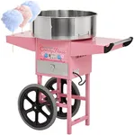 RIEDHOFF CM-C-P-VC-1 cart Cotton Candy Machine, Pink