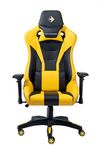 Cosmic Byte CB-GC-03 Cathedra Gaming Chair (Black/Yellow)