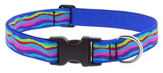 LupinePet Originals Ripple Creek Adjustable Collar for Dogs (1" Width; 12-20" Neck)