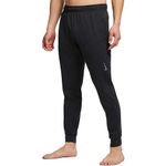 Nike Men Yoga Dri-FIT Pants (X-Large, Off Noir/Black)