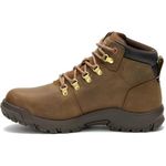 Caterpillar Women’s Mae Safety Boots - Waterproof Leather Work Boot, Steel Toe, Puncture Resistant Midsole, Slip Resistant Rubber Sole, Brown, 8 UK Size