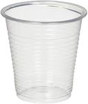 Settings [200 Count - 5 Oz Cups] Clear Disposable Plastic Drinking Cups Great For Juice, Water, Soda, Beer, Use At Party, Home, Office, Picnic, BBQ, Or Event, 2 Packs
