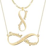 Custom Infinity Necklace for Couple