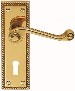 Carlisle Brass CBG1/BP Door Handle, Polished Brass