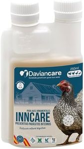 DAVIANCARE Preventivo Parasitos Internos Natural 250 ml - Gallinas, Aves de Corral y Exóticas - Previene y Trata Problemas digestivos - Fórmula Natural - Extracto de Ajo y Oregano - Inncare