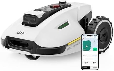 MAMMOTION YUKA 3000 Mähroboter ohne Begrenzungskabel, NetRTK+Vision, Keine RTK-Antenne erforderlich, Rasenmähroboter, Auto-Kartierung, Max. 3600m², Empf. 3000m², mit 4G-Modul, 50% Steigung