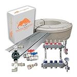 Underfloor Heating Suspended Floor Kit - 80m2 (4 Port)