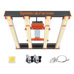 Spider Farmer SE3000 Bar Style LED Grow Lights 300W with 896Pcs Samsung LM301B Diodes 3x3ft Coverage Full Spectrum Dimmable Growing Lamp for Indoor Plants