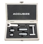 Accusize Industrial Tools 2-12'' Range x 0.001'' Resolution Inside Micrometer Set, 3011-3051