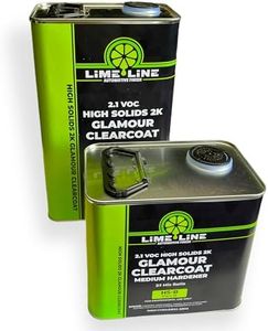 LiME LiNE Mega 2 Gallon Automotive Urethane Clearcoat kit 2:1 mix: High Gloss Glamour Clear