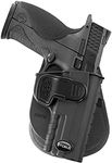 Fobus SWCH Concealed Carry OWB Holster for Sarsilmaz Sar9, Smith & Wesson M&P 9mm, 40, 45, M&P M2.0 9mm, 40, 45, and M&P Pro 9mm, 40, 45, Active Retention, Right Handed