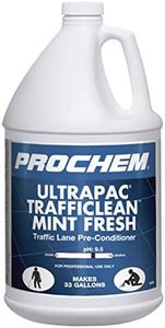 Prochem Ultrapac Trafficlean Mint Fresh Carpet Cleaning Solution Professional Traffic Lane Pre-Conditioner, 1 Gal., 4 Pk