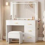 YITAHOME Vanity Desk Set with Large