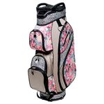Glove It Golf Ladies Lightweight Cart Bag 6lbs, 15-Way Divider, 9 Pockets - Orchid Cheetah